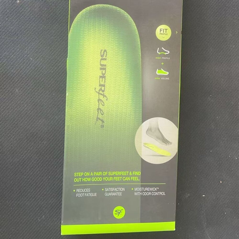 Superfeet All-Purpose Wide-Fit Support Insoles D（7.5-9)